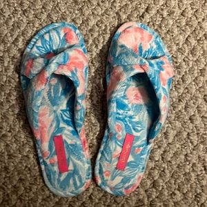 Lilly Pulitzer Slippers Size 7/8